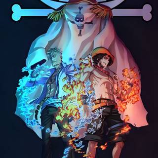 Ace One Piece mobile wallpaper