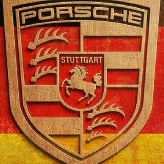 Porsche logo mobile wallpaper