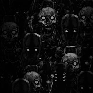 Dark black mobile wallpaper