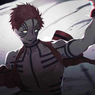 Akaza dark wallpaper