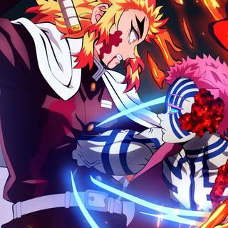 Akaza mobile wallpaper