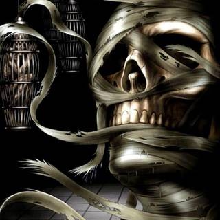 Skeleton mobile wallpaper