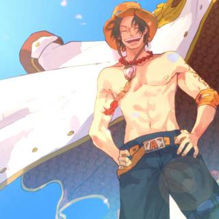 Ace One Piece PC wallpaper