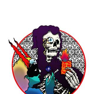 Skeleton mobile wallpaper