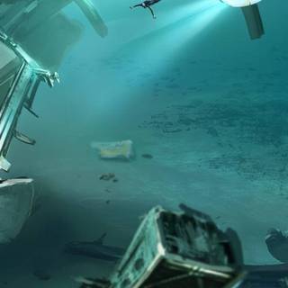 Underwater mobile wallpaper