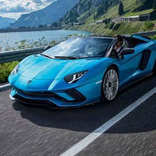 Lamborghini Aventador mobile wallpaper