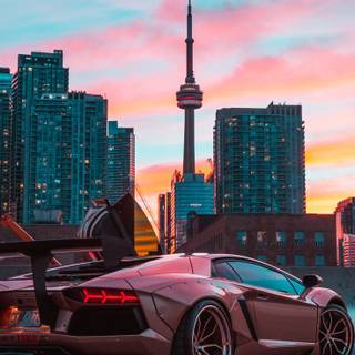 Lamborghini Aventador mobile wallpaper