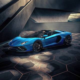 Lamborghini Aventador mobile wallpaper