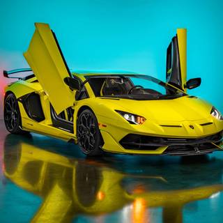 Lamborghini Aventador mobile wallpaper