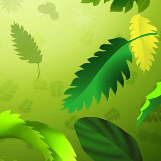 Leaves mobile wallpaper