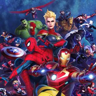 HD 4k Marvel wallpaper