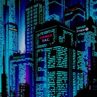 Cyberpunk 4k iPad wallpaper