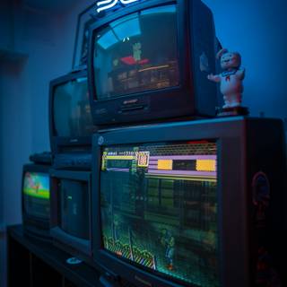 4k retro game wallpaper