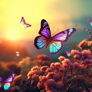 Butterfly PC 4k wallpaper