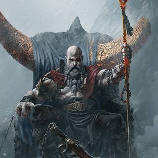 God of War phone 4k wallpaper