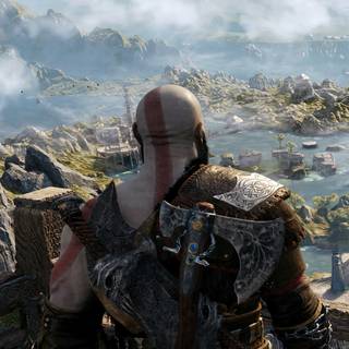 God of War phone 4k wallpaper