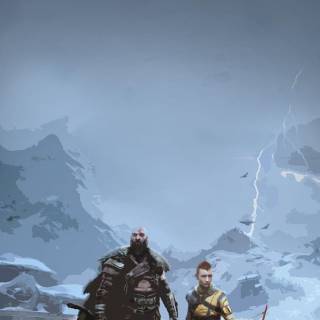 God of War phone 4k wallpaper