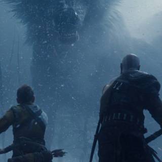 God of War phone 4k wallpaper