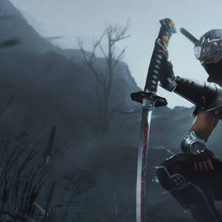 Black ninja 4k wallpaper