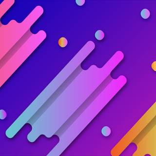 4k blue pink wallpaper