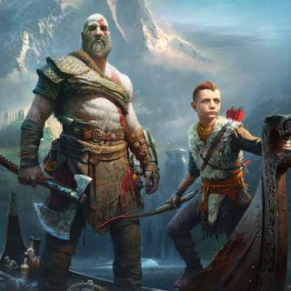 God of War phone 4k wallpaper