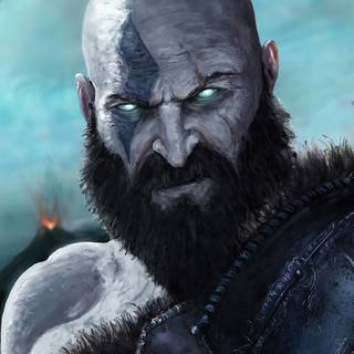 God of War phone 4k wallpaper