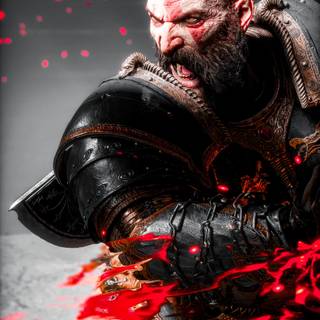 God of War phone 4k wallpaper