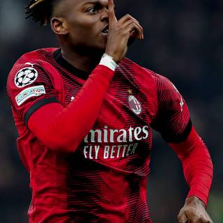 Rafael Leao 4k wallpaper