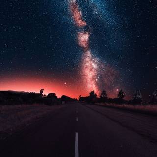 Milky way mobile wallpaper