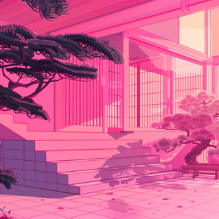 Pink aesthetic 4k desktop wallpaper