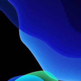 Blue black iPhone wallpaper