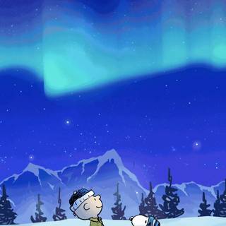 iPhone Peanuts wallpaper