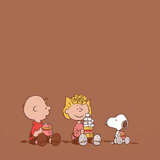 iPhone Peanuts wallpaper