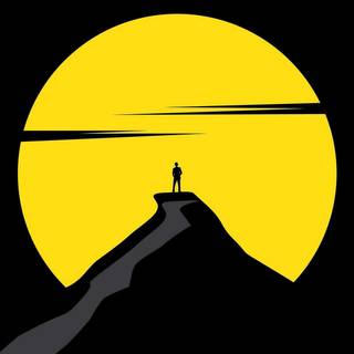 Yellow black iPhone wallpaper