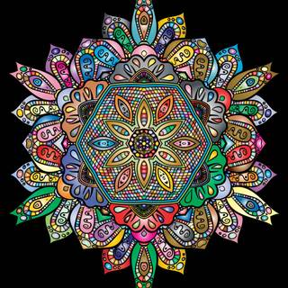 iPhone mandala wallpaper