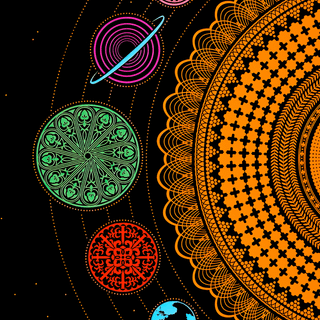iPhone mandala wallpaper