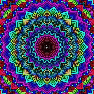 iPhone mandala wallpaper