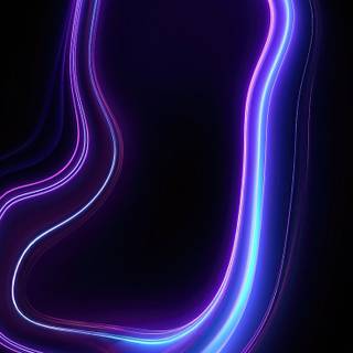 Neon blue phone wallpaper