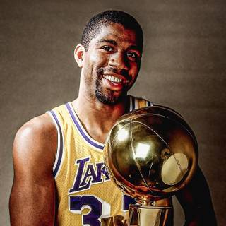 Magic Johnson iPhone wallpaper