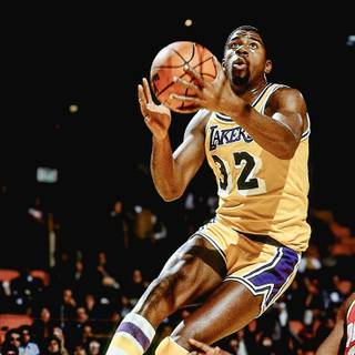 Magic Johnson iPhone wallpaper