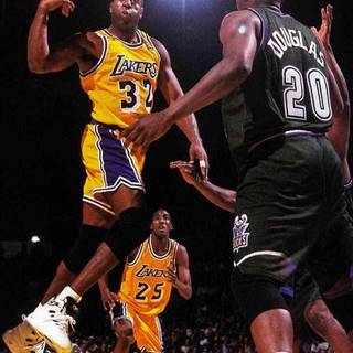 Magic Johnson iPhone wallpaper