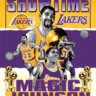 Magic Johnson iPhone wallpaper