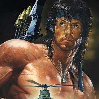 Sylvester Stallone iPhone wallpaper
