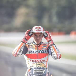 Marc Marquez phone wallpaper