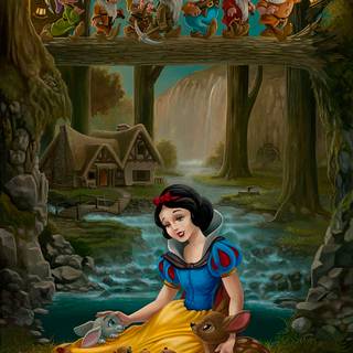 Snow White iPhone wallpaper