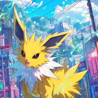 Jolteon iPhone wallpaper