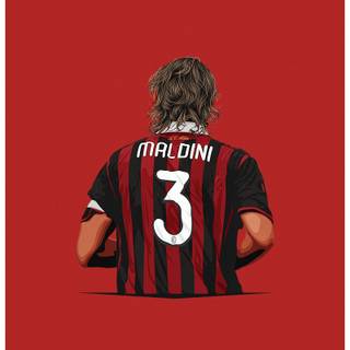 Maldini iPhone wallpaper