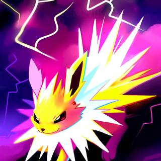 Jolteon iPhone wallpaper
