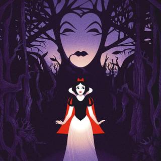 Snow White iPhone wallpaper