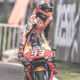 Marc Marquez phone wallpaper